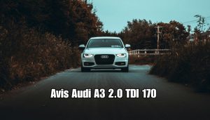 audi A3 blanche