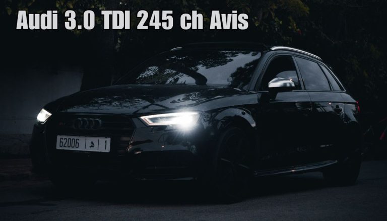 audi noir