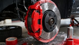 peindre étriers freins