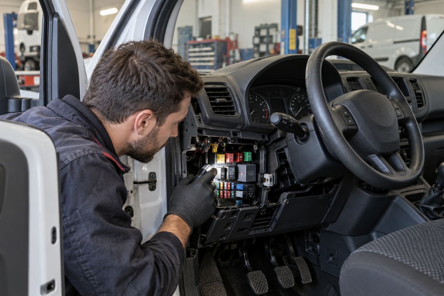 emplacement relais essuie glace berlingo