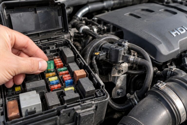 Fusible électrovanne turbo 1.6 HDi