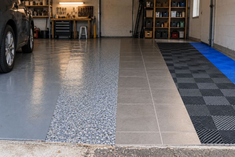 Quel revêtement choisir pour le sol d’un garage