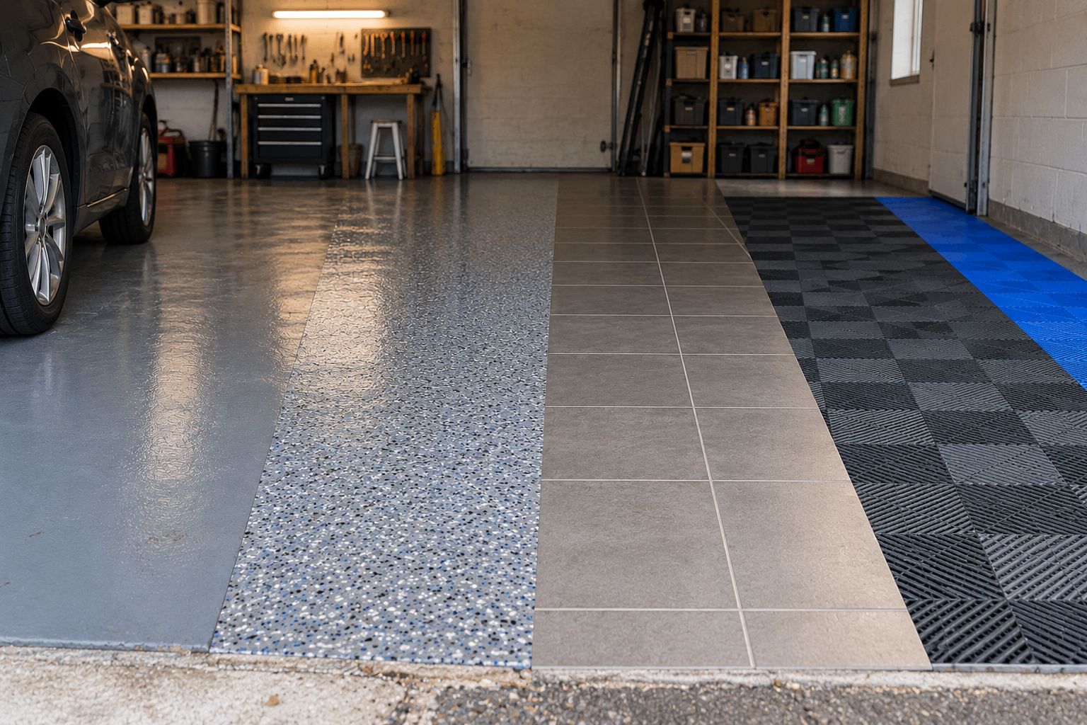 Quel revêtement choisir pour le sol d’un garage