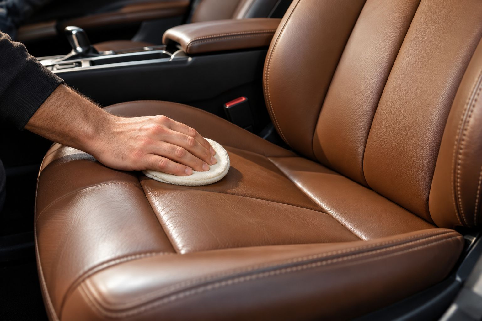 nourrir siege en cuir voiture